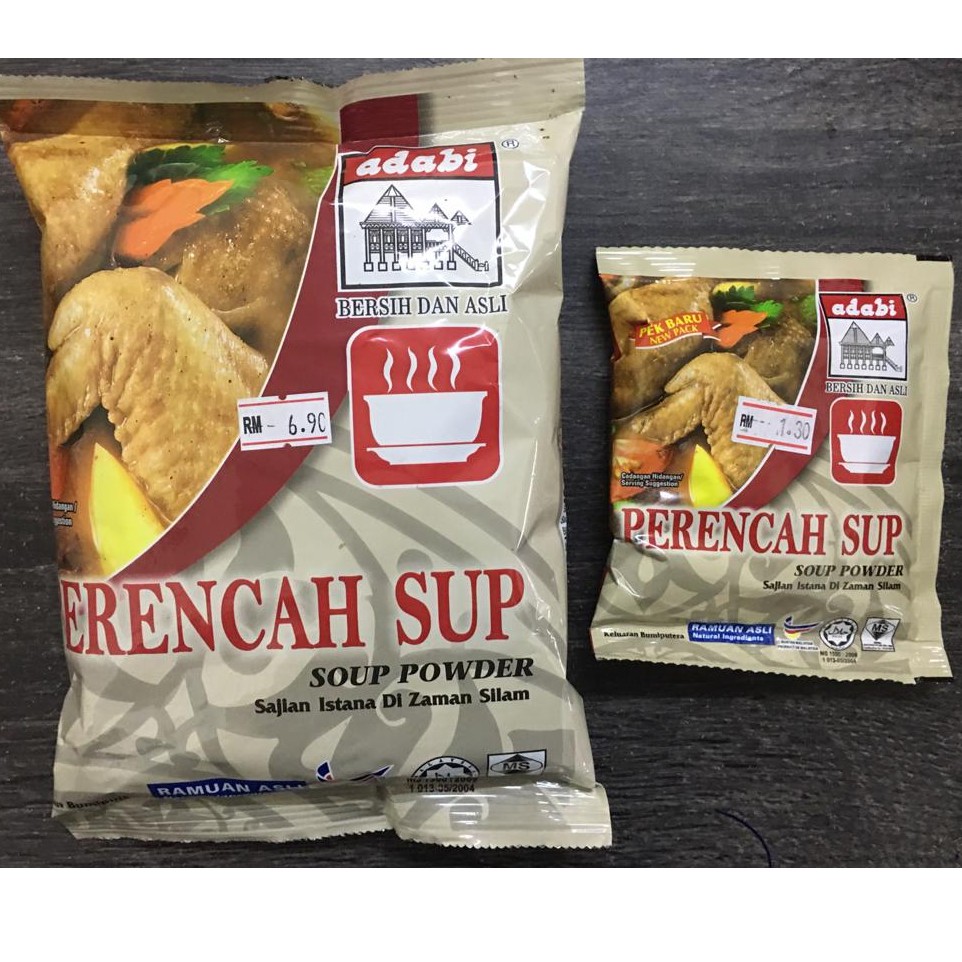 Buy Adabi Perencah Sup 250g / 24g  SeeTracker Malaysia