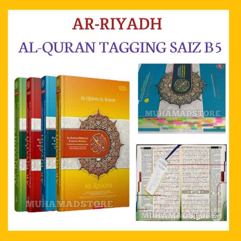 ARRIYADH ALQURAN TAGGING SAIZ B5 Shopee Malaysia