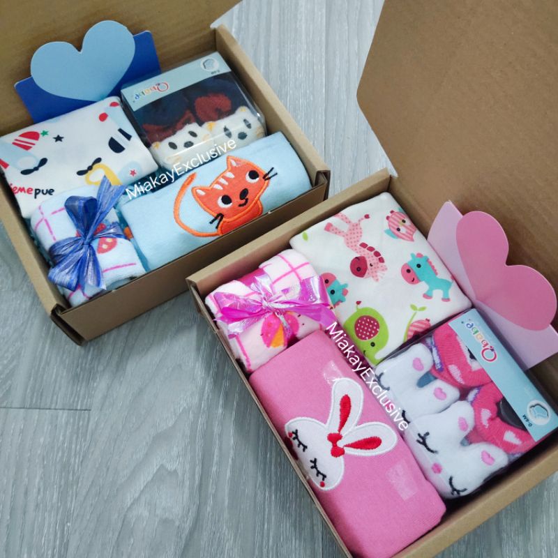 NEWBORN BABY GIFT BOX / BABY GIFT SET BAJET / HADIAH BABY MURAH BAJET ...