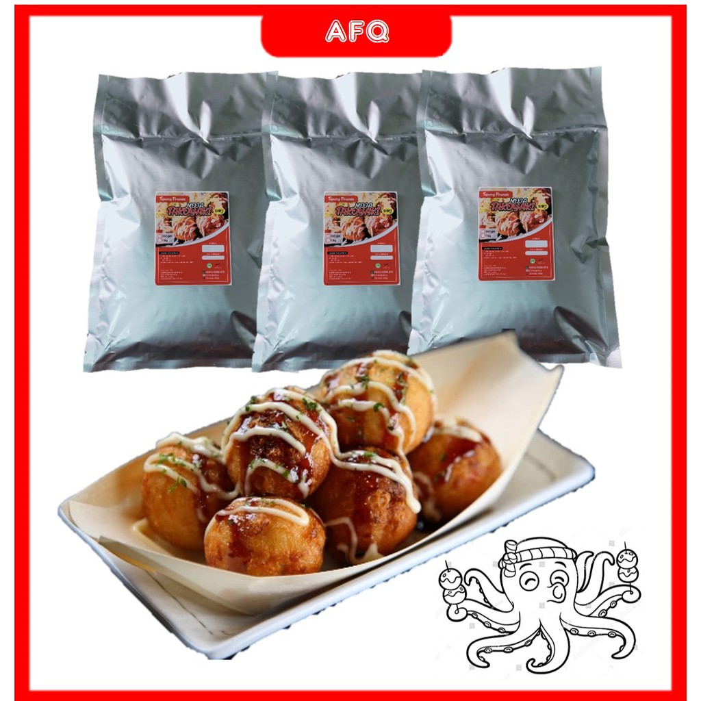 Premix Takoyaki Flour Tepung Takoyaki Premix Shopee Malaysia