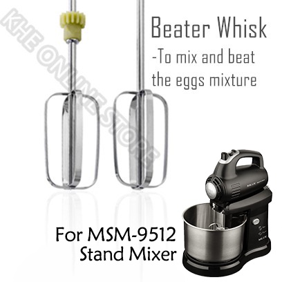 Milux Stand Mixer Beater Whisk Gear set for MSM-9512