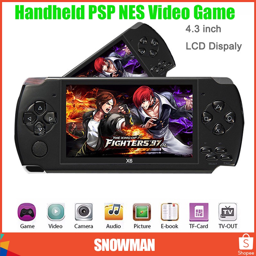 Ready Stock 8GB 4.3''/5.1"Portable PSP Handheld Game Console 10000