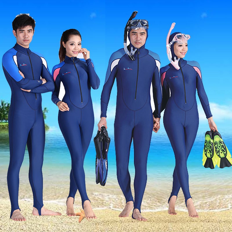 天天上新 潜水衣男女防晒衣水母衣浮潜服儿童游泳衣中大童冲浪衣亲子泳装 现货 Nxhesheng My Shopee Malaysia