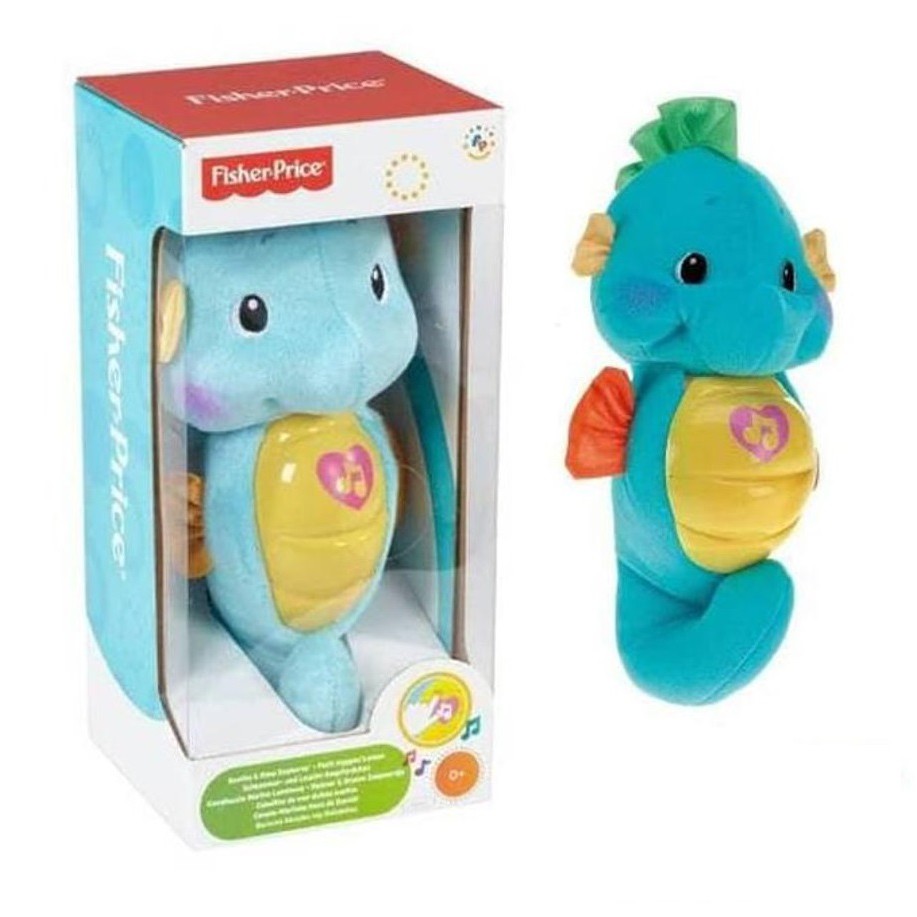 light up seahorse baby toy