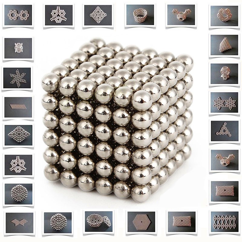 216 magnetic balls shapes