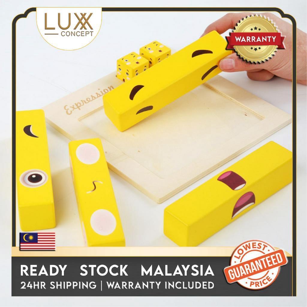 Expressions Emoji Block Puzzle Large Game Fun Educational Building