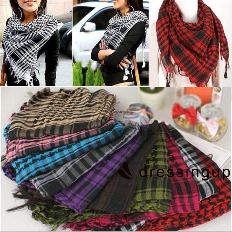 GYP-Latest Women Men Unisex Arab Shemagh Keffiyeh Palestine Scarf Shawl Wrap