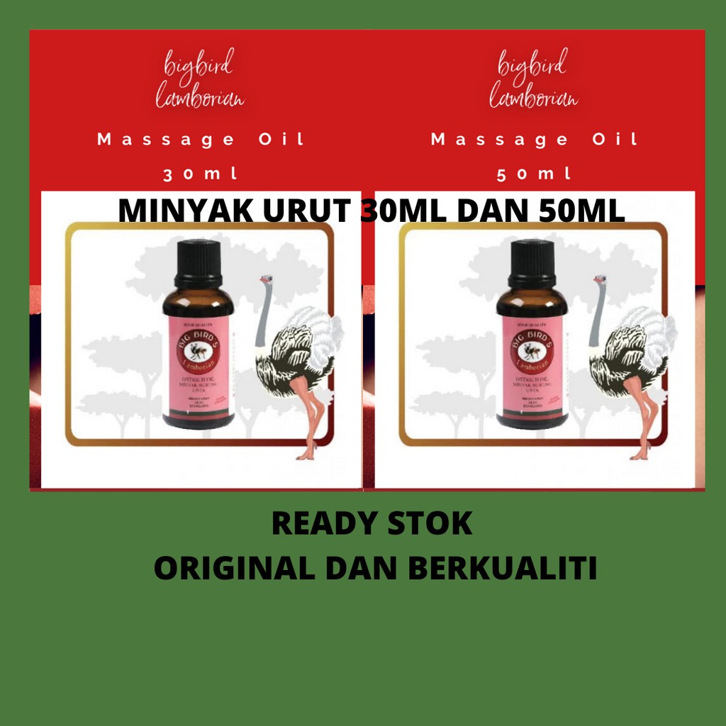 MINYAK MUJARAB  PELBAGAI GUNA  BURUNG UNTA