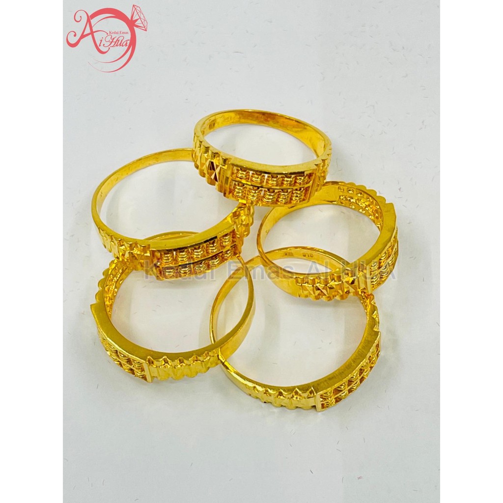 Buy Aihua 916 Gold Abacus Ring Cincin Sempoa Kira Kira Emas 916 Seetracker Malaysia