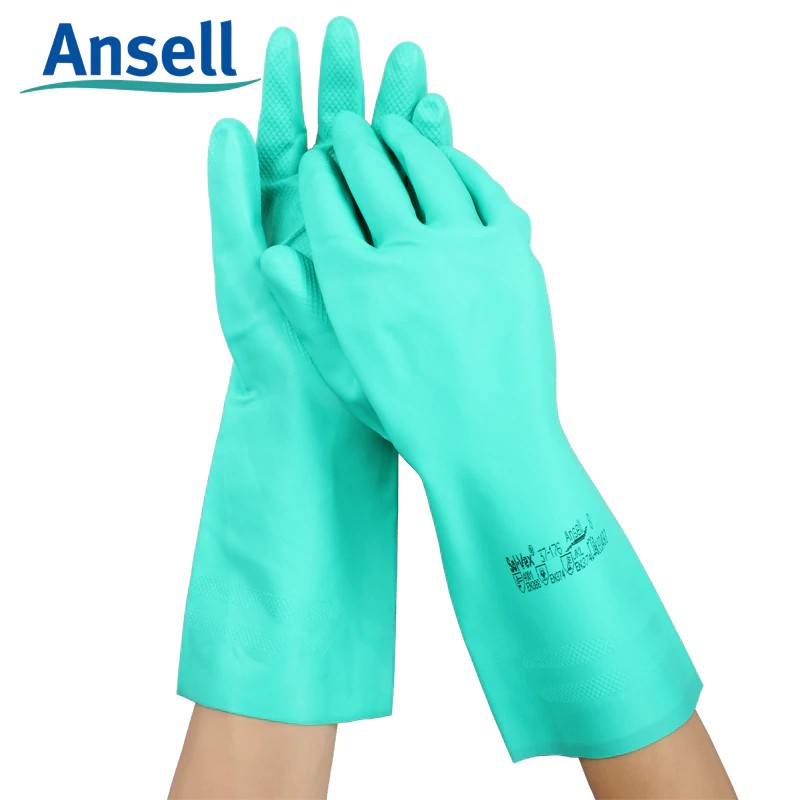 Glove Ansell Solvex 37176 Chemical Protection Sarung Tangan Size 9