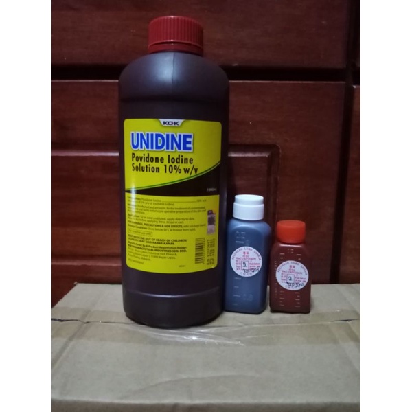 Ubat Antiseptik Iodin Cuci Luka Kucing Haiwan (Repack 30ml u0026 60ML)