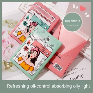 Blotting Paper Oil Absorption Oil-control Refreshing Soft Skincare 100pcs
