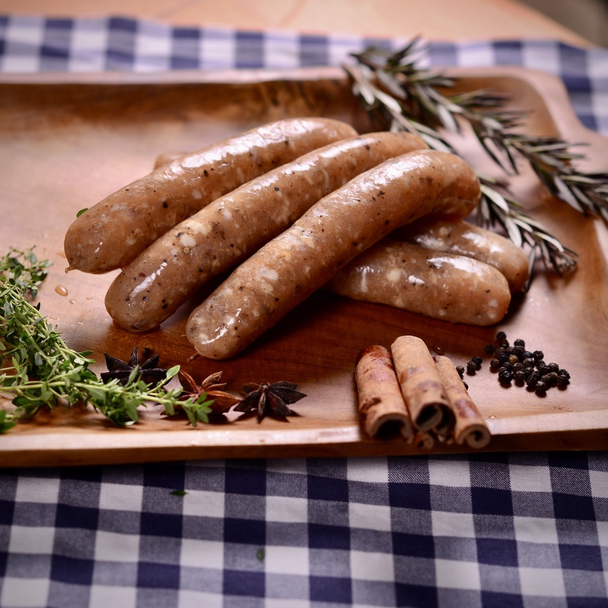 Premium Chicken Sausages 400g Halal Natural Casing Homemade Sosej Ayam