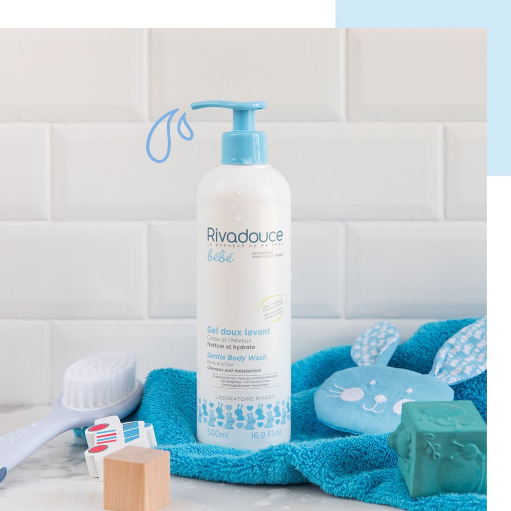 Rivadouce Baby Gentle Body Wash Gel Doux Lavant 25 Off Shopee Malaysia