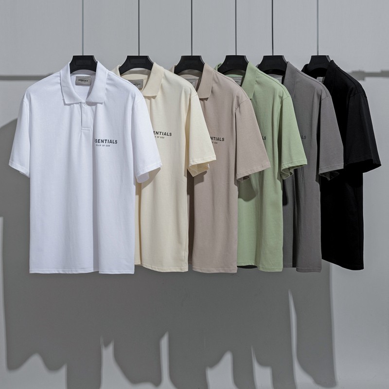 essentials fear of god polo shirt