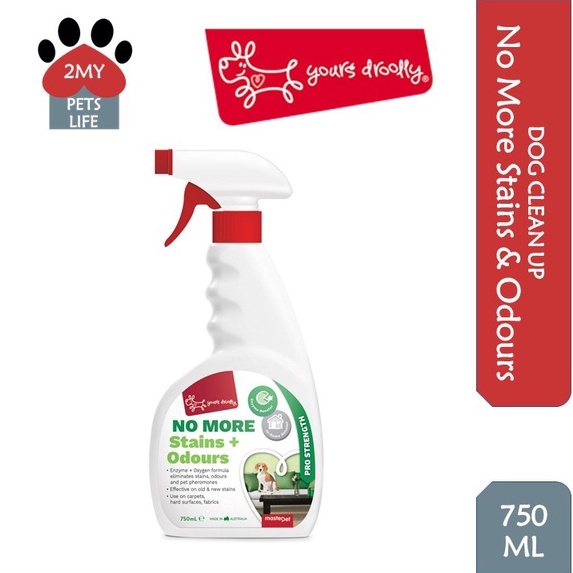 Yours Droolly No More Stains & Odour Dog Spray 750ml Shopee Malaysia