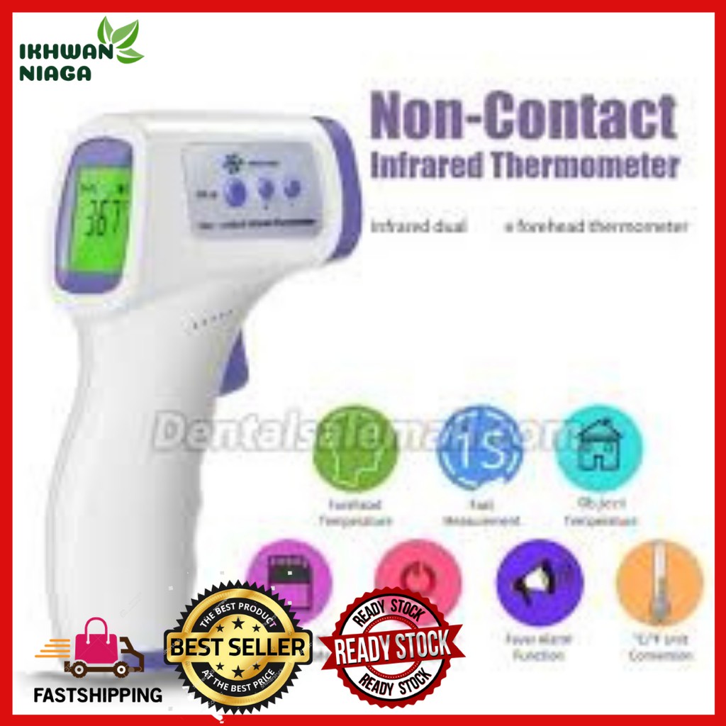 Ready Stock Forehead Non Contact Body Thermometer Temperature Body Suhu Badan Penyukat Susu Badan Dress Muslimah Cadar Shopee Malaysia