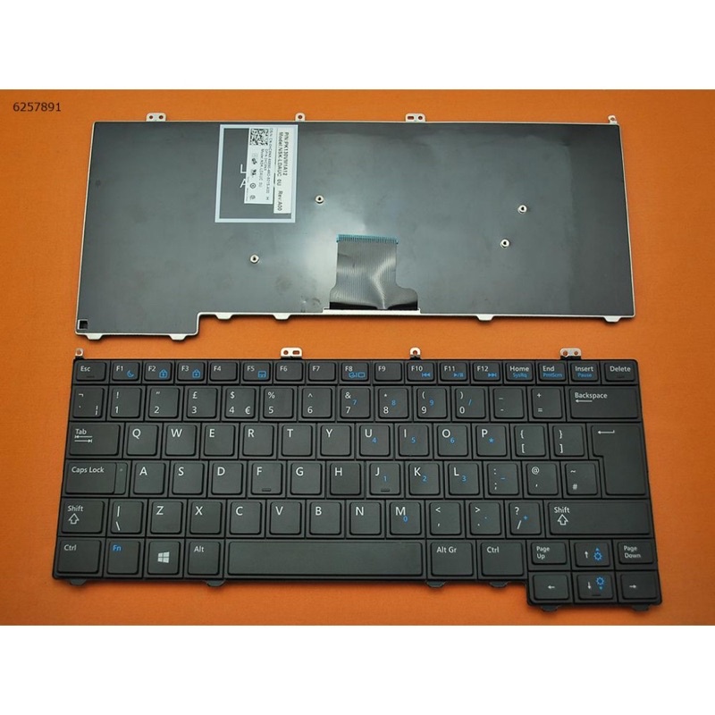 Dell Latitude Laptop Keyboard e7440, E7240, E7450, E5470, E5450, E7470 ...