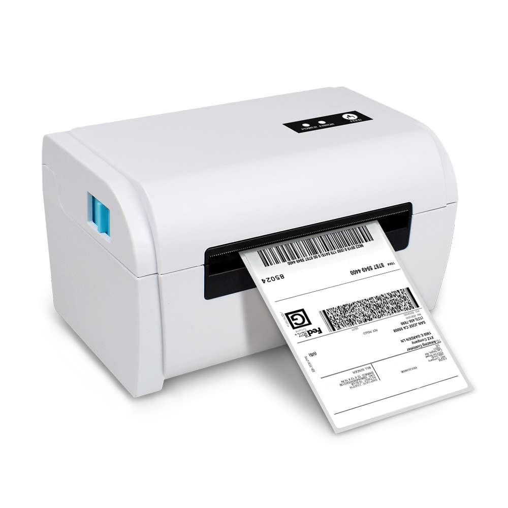 Label Thermal Printer USB Shipping address Printer Barcode Maker Stand