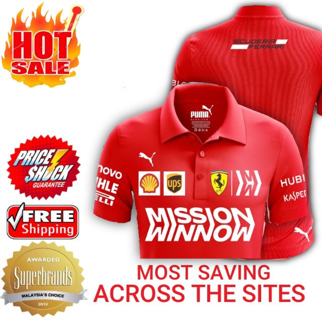 scuderia ferrari polo shirt