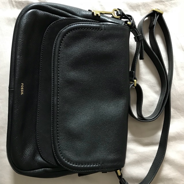 fossil peyton double flap large