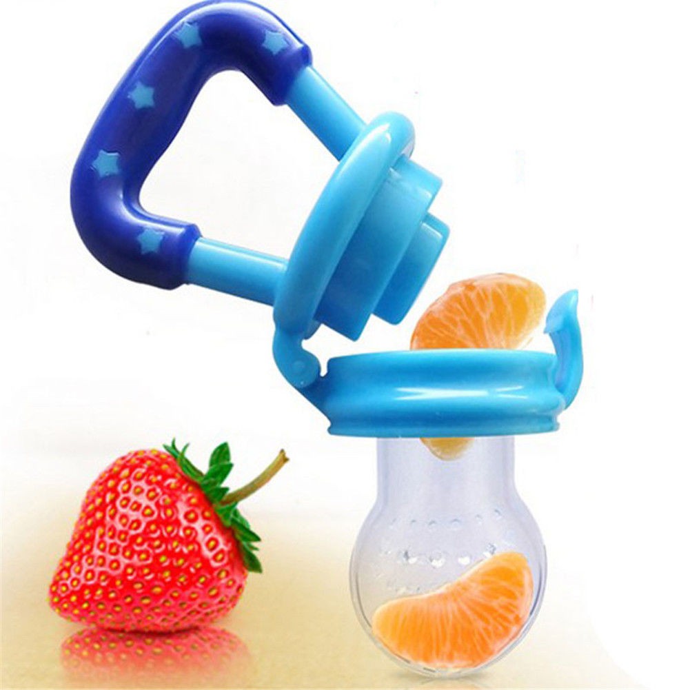 2pcs Puting Buah Feeding Pacifier Baby Fresh Food Fruits Feeder Bite Shopee Malaysia