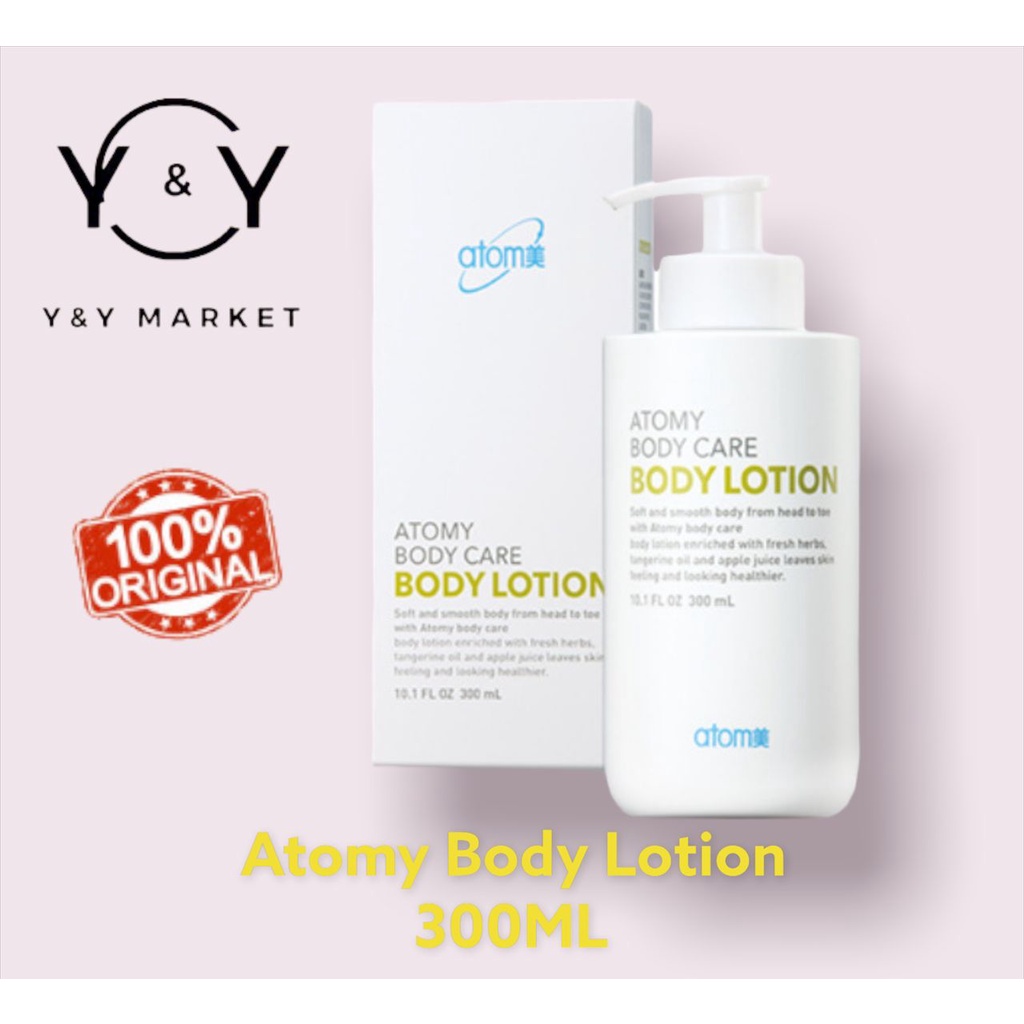 🔥READY STOCK🔥 Atomy Body Lotion*1EA 艾多美 身体乳液 *1EA 300ML Shopee