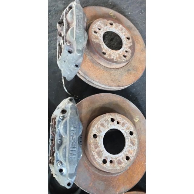 NISSAN 4 POT BRAKE CALIPER WITH ROTOR Shopee Malaysia