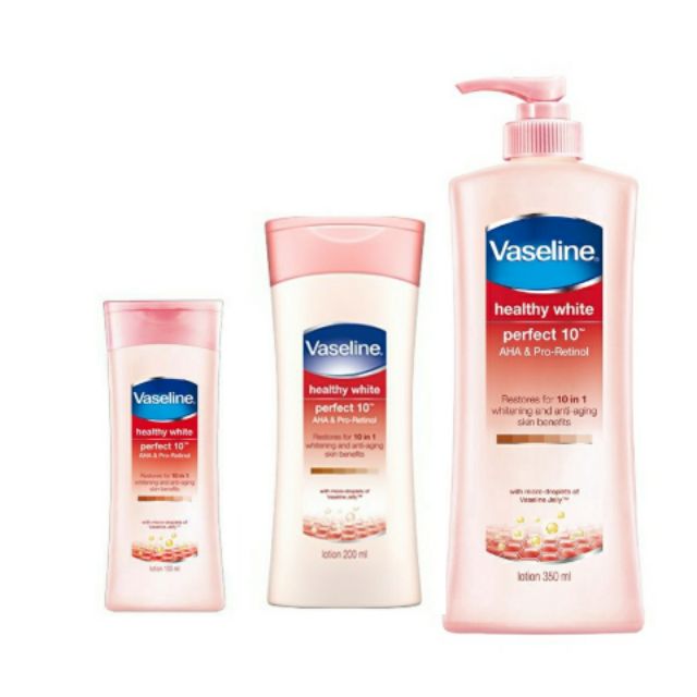 vaseline lotion