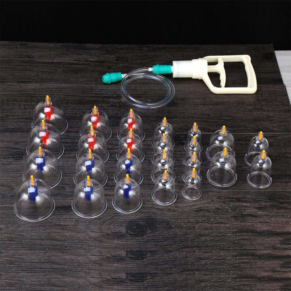 Chinese Medical 24 Cup cupping therapy set / cup bekam/ Alat