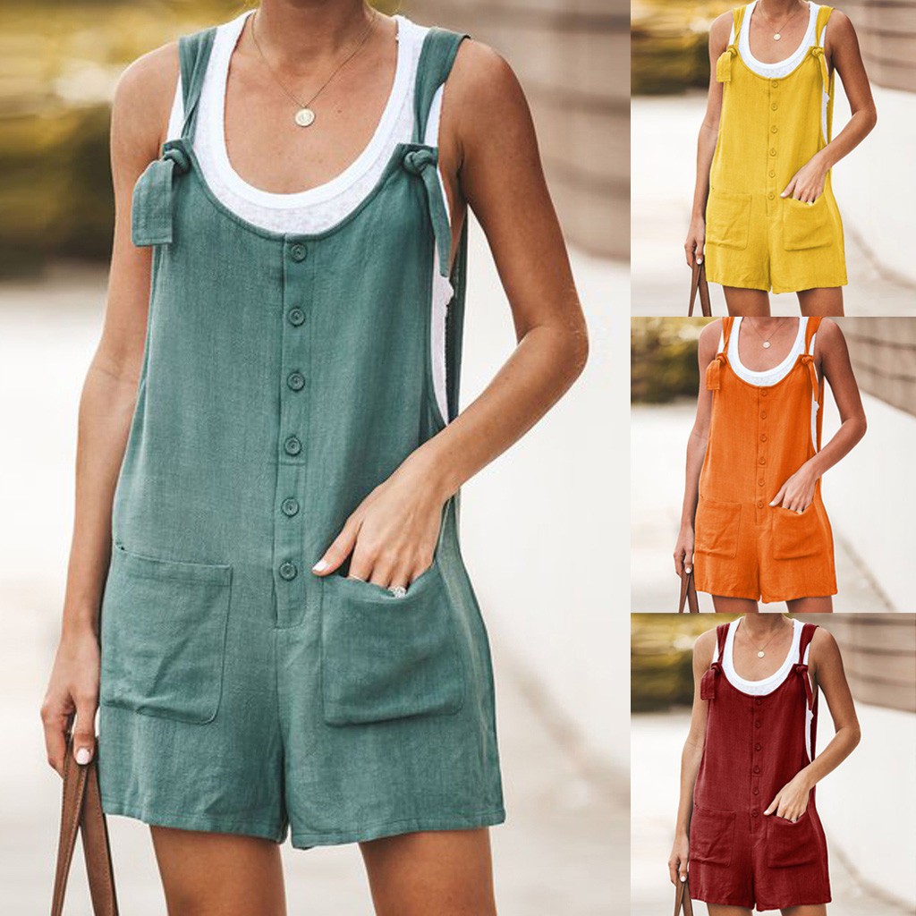 noodle strap jumpsuit
