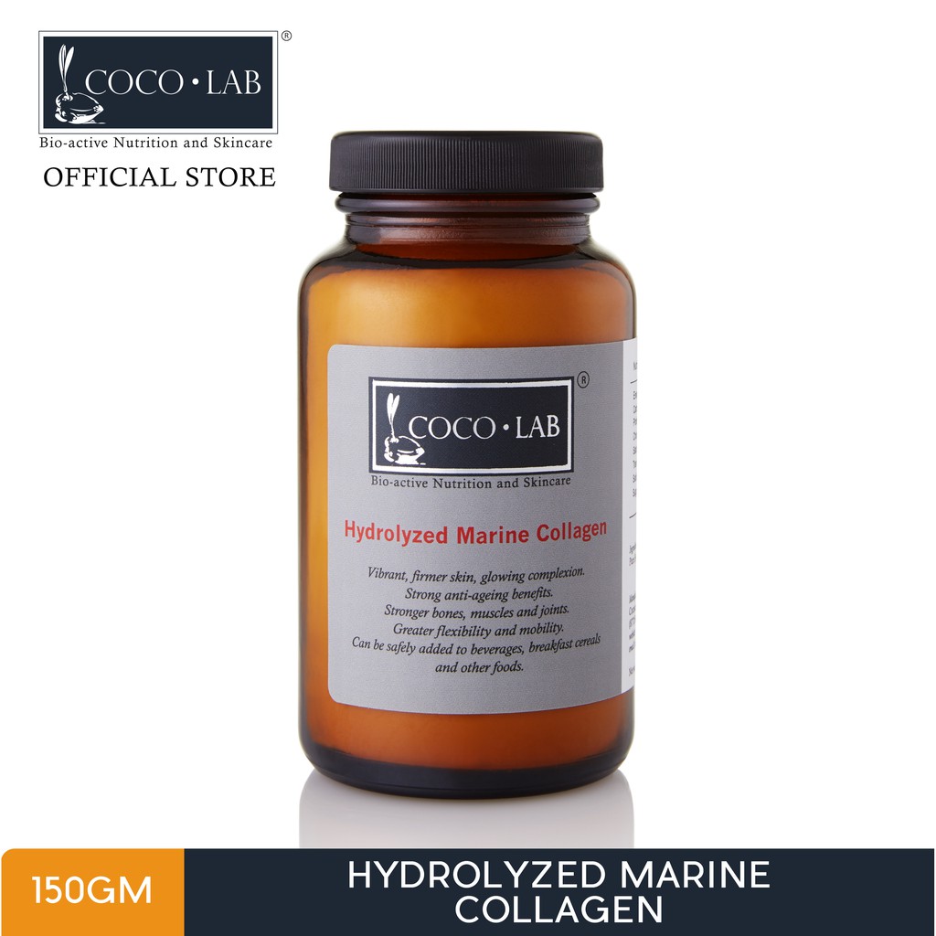 COCOLAB Hydrolyzed Marine Collagen - 100% Pure Type 1 Collagen for skin and joints