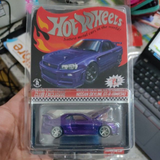 🔥🔥 Hot Wheels Nissan Skyline GT-R BNR34 