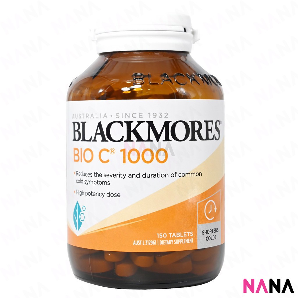 Blackmores Bio C 1000mg 150 Tablets Vitamin C Shopee Malaysia