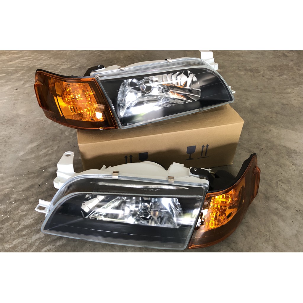 Toyota Corolla SEG AE100 AE101 Smoke Crystal Headlight | Shopee Malaysia