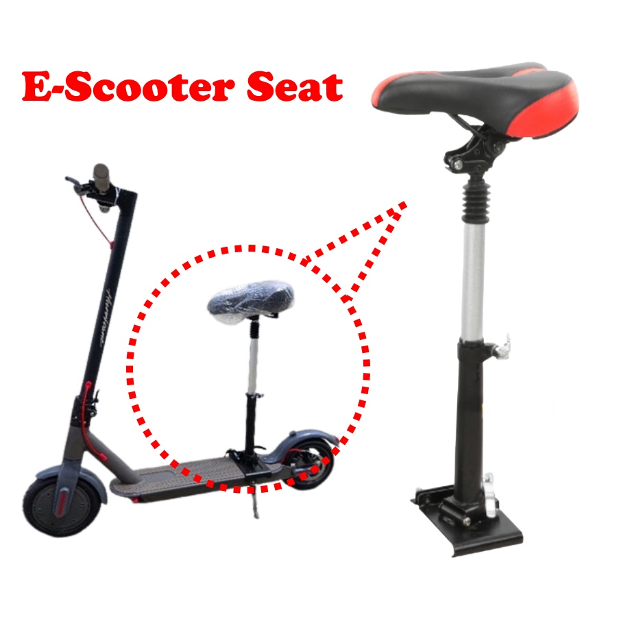 E-Scooter Seat Foldable Chair Adjustable Height Electric Scooter Seat ...