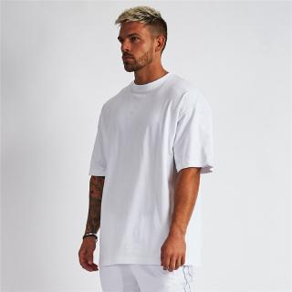 Muscleguys Oversized T shirt Men Gym Bodybuilding and Fitness Loose