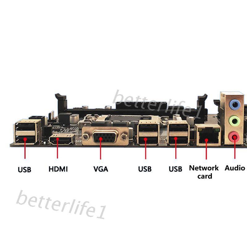 BTM H61M C Desktop Computer Motherboard 1155 Pin CPU ...