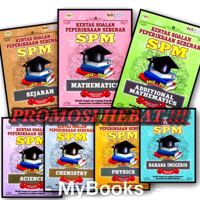 Kertas Soalan Peperiksaan Sebenar SPM 2012-2018 ( 7 