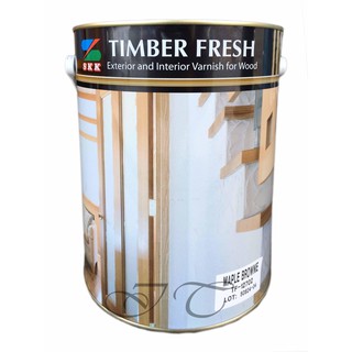 SKK Timber Fresh Wood Varnish 5 Liter Shellac Wood Stain SKK Timber Fresh Wood Varnish 5 Liter Shellac Wood Stain
