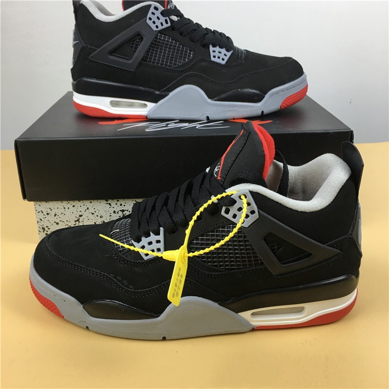 aj4 black red