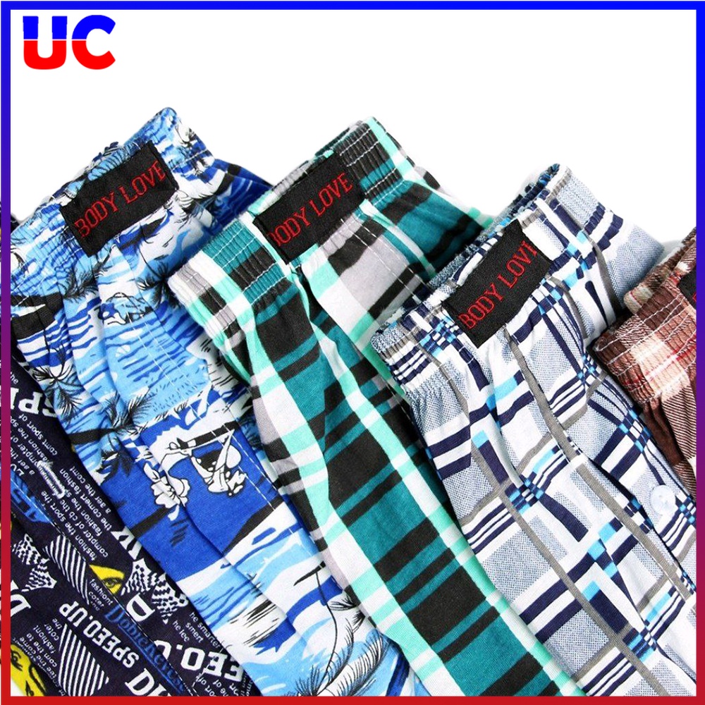 MEN BOXER 1PCS UNDERWEAR NOT FIT COTTON COMFORT SELUAR PENDEK DALAM LELAKI