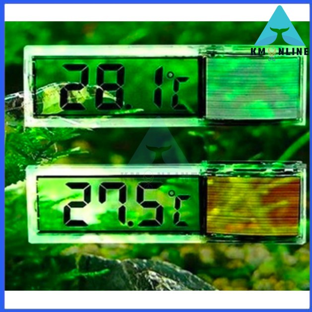 Digital Fish Tank Thermometer Electronic Water LED Energy Saving Aquariums Temperature Control Accessories