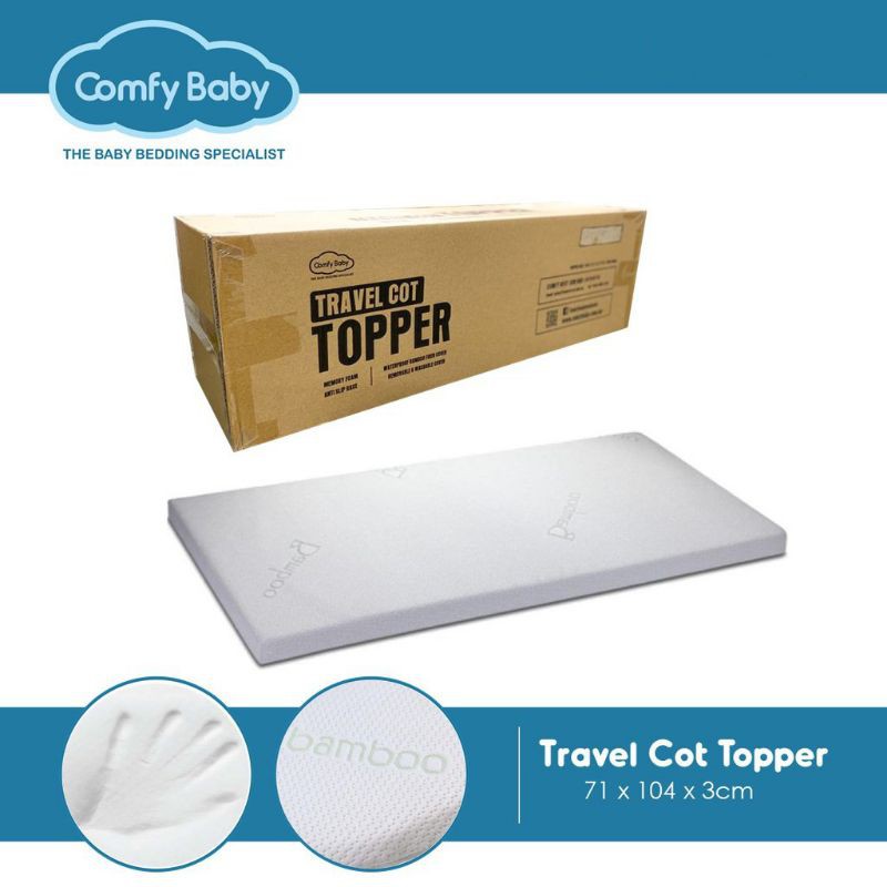 Comfy Baby Travel Cot Topper (71cm x 104cm x 3cm) Shopee Malaysia