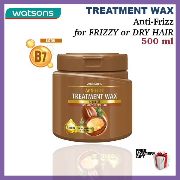 Watsons Anti Frizz Hair Treatment Wax Hair Mask 500ml Shopee Malaysia