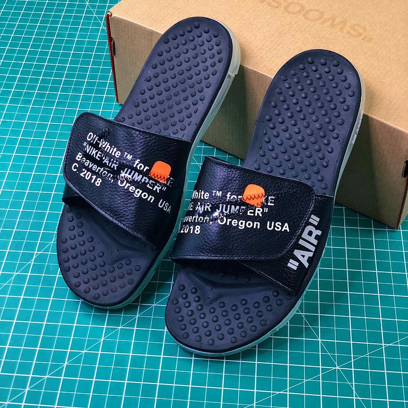 off white air sandals