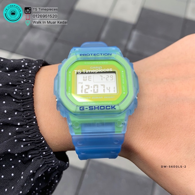 G SHOCK New Skeleton Series ( Asia Set ) DW-5600LS-7D / DW-5600LS 