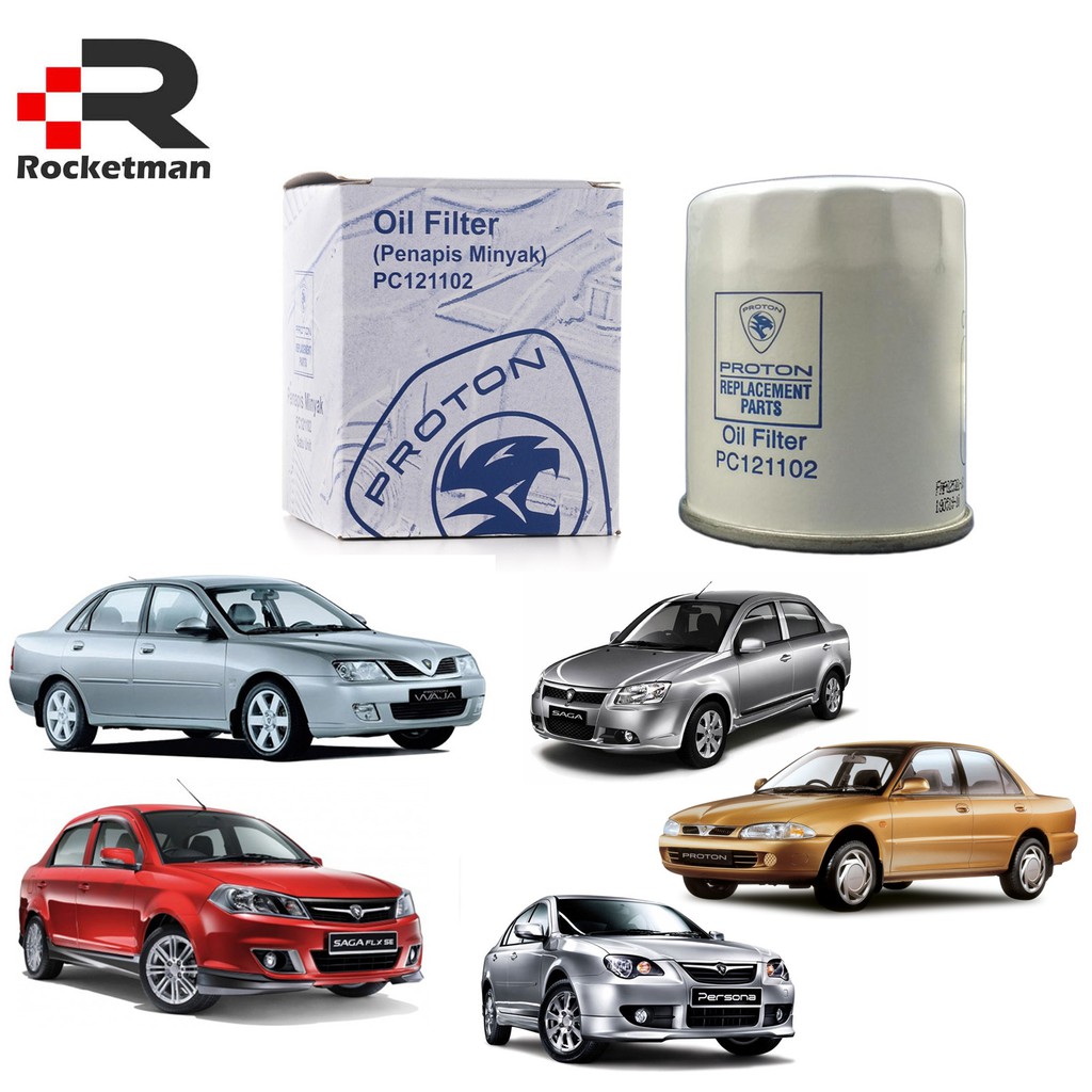 PROTON OIL FILTER SAGA BLM FLX GEN2 WAJA PERSONA WIRA SATRIA NEO