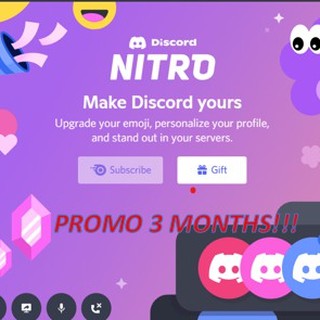 Discord Nitro/Server Boost 3 Months November Promo (Ready Stock/Quick Process)