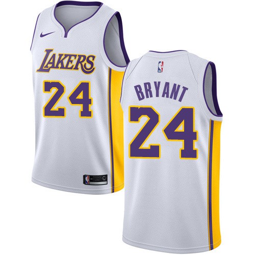 los angeles lakers white jersey